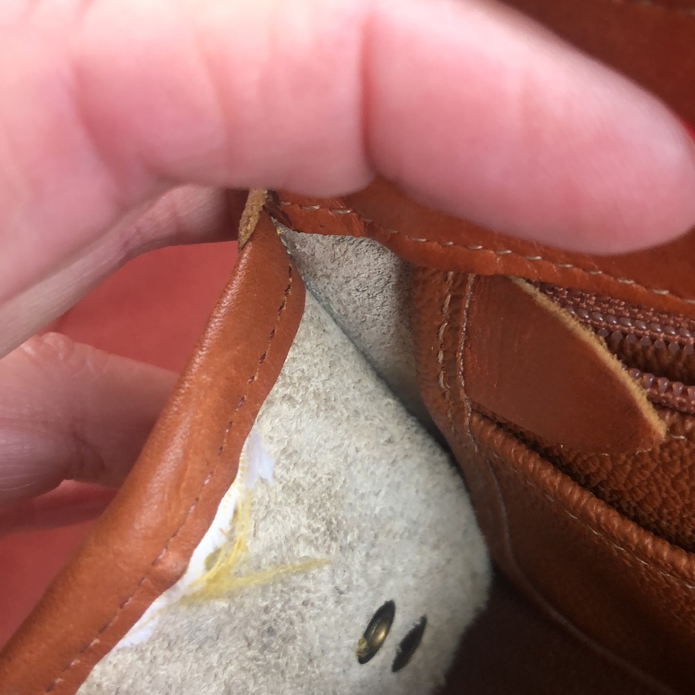Vintage Dooney & Bourke Handbag Genuine Leather - Picture 6 of 9